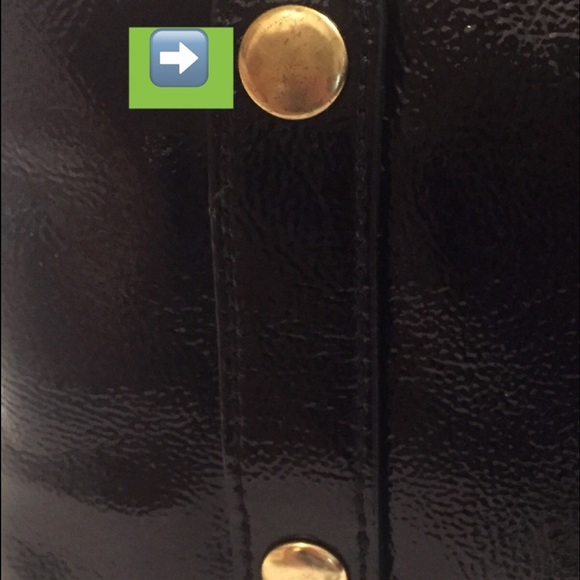 Y2K COACH Ashley Gathered Sateen Satchel Black Handbag Purse Shoulder Bag - Picture 8 of 8